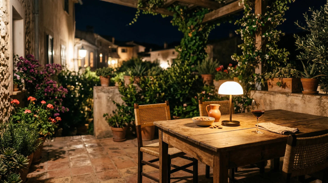 Cómo Iluminar una Terraza sin Enchufes: Guía 2026